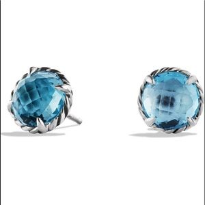 David Yurman Châtelaine Blue Topaz Earrings